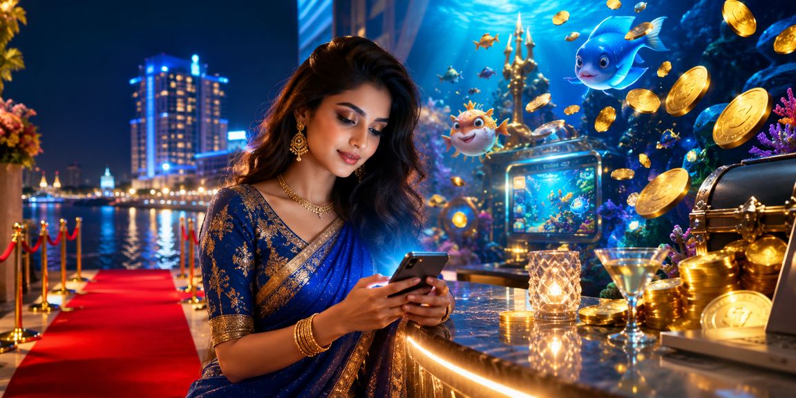 চট্টগ্রামে ফিশিং গেম খেলছেন ব্যবহারকারী