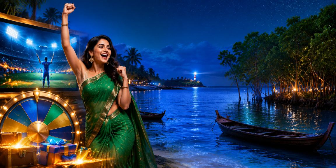সুন্দরবনের গ্রামে ক্রিকেট বাজির পরিবেশ